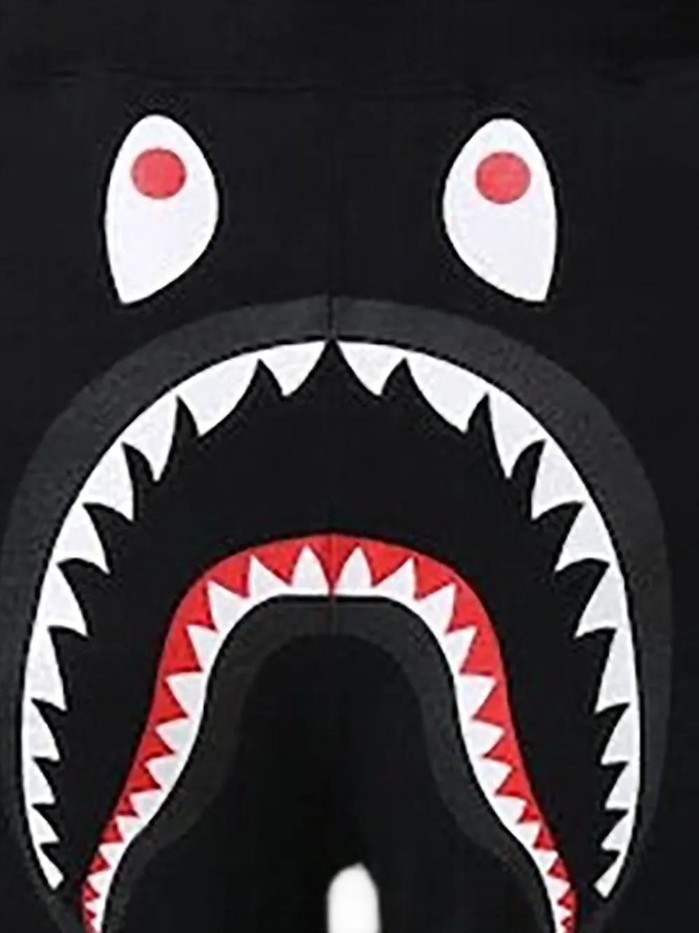 A BATHING APE® shark sweat shorts