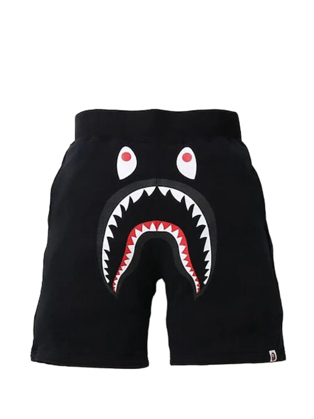 A BATHING APE shark sweat shorts